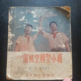 《一个航空模型小组》(华东青年出版社1952年出版）（包邮）