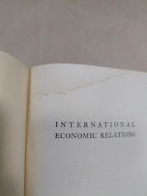 INTERNATIONAL ECONOMIC RELAYIONS 国际经济关系 1928年