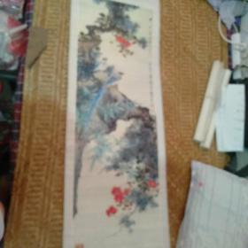 颜伯龙  花鸟奇香(二) 甲申三月仿陆包山本
