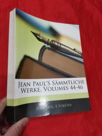 Jean Paul's S Mmtliche Werke, Volumes 44-46  （16开）