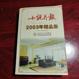 小说月报2003年精品集（出版时间这一页被撕掉了）