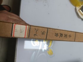 中国政治（月刊，1994年2---6册合订本）