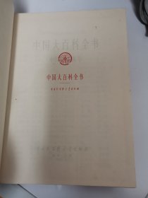 中国大百科全书（中国传统医学）