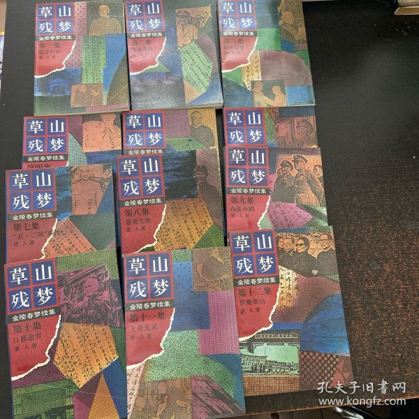 草山残梦:金陵春梦续集【全12册】