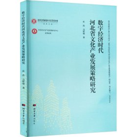 数字经济时代河北省产业发展策略研究 经济理论、法规 杜浩,马野超 新华正版