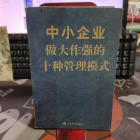 中小企业做大作强的十种管理模式（一版一印）