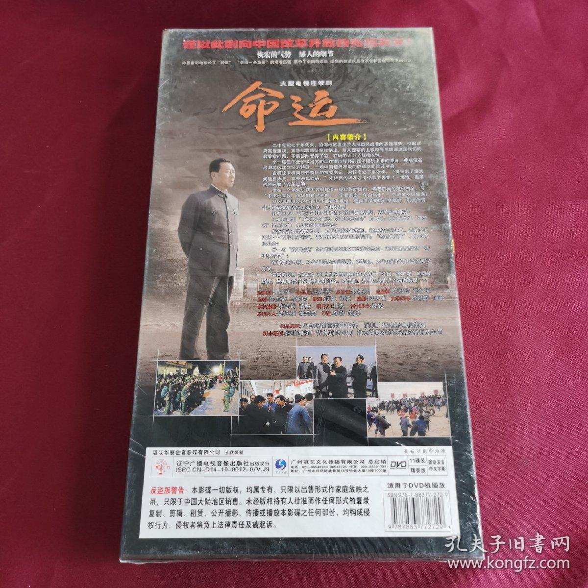 大型电视连续剧 命运  DVD 11碟