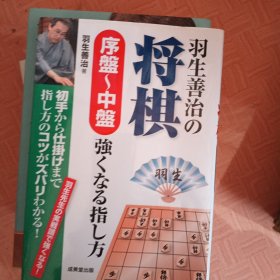 日文原版 将棋 系列书4本合售