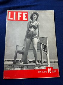 1940年6月美国生活杂志，图文介绍罗斯福竞选，英国保卫战开始，日军逼近滇缅公路