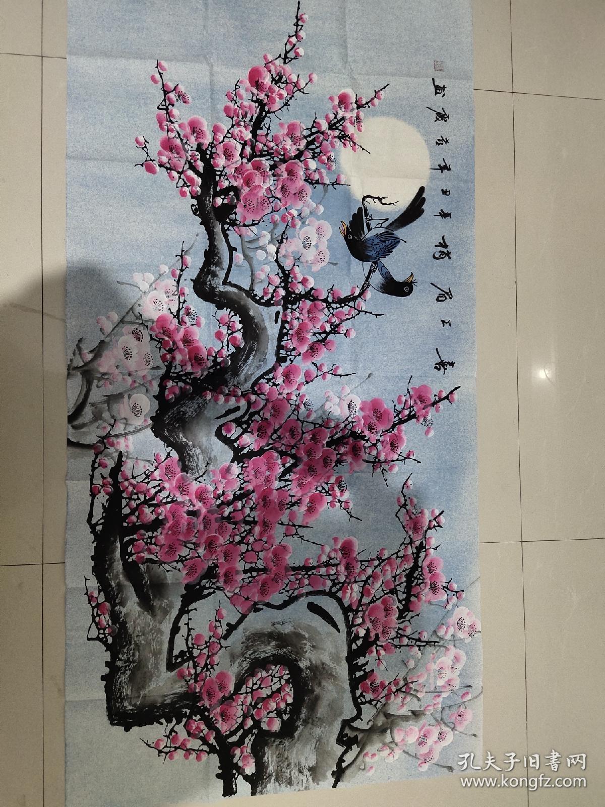 画家王喜庆:喜上眉梢,梅花