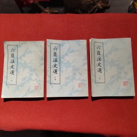 六臣注文选（上中下）全三册