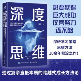 深度思维：透过复杂直抵本质的跨越式成长方