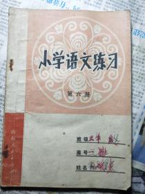 小学语文练习第六册