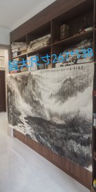 超大尺寸…安徽著名老画家（李庆玲）山水