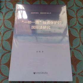 “一带一路”投资保护的国际法研究