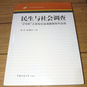 民生与社会调查(一版一印，内页干净)