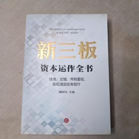 新三板资本运作全书：挂牌、定增、并购重组、股权激励实务操作