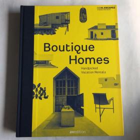 Boutique Homes Handpicked Vacation Rentals  精品之家精选度假屋   英文原版艺术画册  精装 库存书