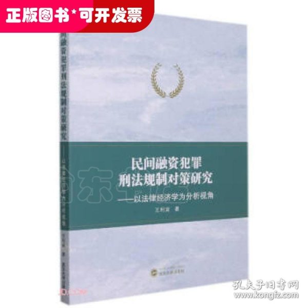 民间融资犯罪刑法规制对策研究——以法律经济学为分析视角