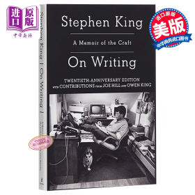 写作这回事 英文原版 On Writing 斯蒂芬金创作生涯回忆录 A Memoir of the Craft Stephen King 进口英语原版书籍onwritingwell