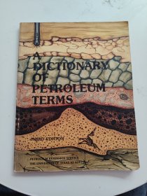 A DICTIONARY OF PETROLEUM TERMS 右上角有水渍！