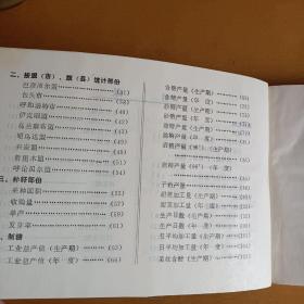 内蒙古甜菜糖业统计资料汇编  1952-1982