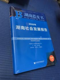 湖南蓝皮书：2020年湖南社会发展报告