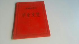 成都工学院•毕业文凭(收藏)1968年毛像，语录，成都工学院革命委员会