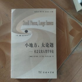 小地方，大论题：社会文化人类学导论