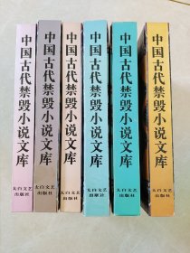 中国古代禁毁小说文库，6本合售