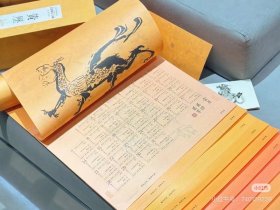 #GIVENCHY纪梵希  联袂@WallpaperSTORE 卷宗商店，自中国古典装帧方式龙鳞装汲取灵感，匠心呈现二〇二四年黄历·龙鳞卷，翻页间，纸页游龙，栩栩如生。 内页特邀版画家刘益春，以传统水墨及木刻作为表现手法，创作出十三条龙图腾跃然于纸上，笔画间，龙吟若雷，气势磅礴。 亲启书卷，迎龙运新岁，赏匠艺之美。