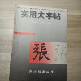 实用大字帖：清张裕钊《楷书千字文》等三帖选字本