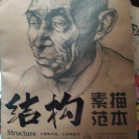 人物头像结构素描范本：结构素描范本（黄金典藏版）