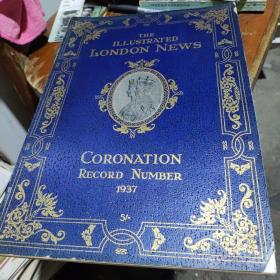 THEILLUSTRATEDLONDONNEWS、CORONATIONRECORDNUMBER(1937)