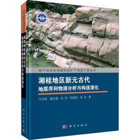 湘桂地区新元古代地层序列物源分析与构造演化 冶金、地质 牛志军 等 新华正版