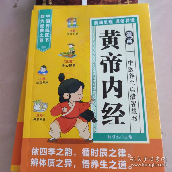 漫画黄帝内经中医养生启蒙智慧书