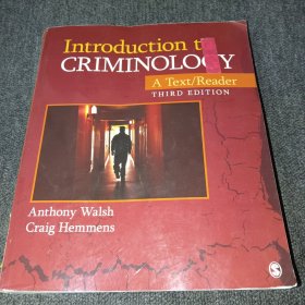 Introduction to Criminology A Text/Reader Third Edition（英文原版,书脊脱封,书内散页,内容完整,实物拍摄）