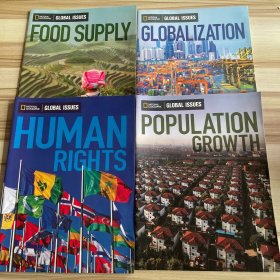 GLOBAL ISSUES:POPULATION GROWTH，HUMAN RIGHTS，FOOD SUPPLY，GLOBALIZATION 【4册合售】