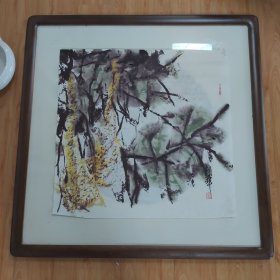 写意画【013】高国华国画 一九四一年生于西安，祖籍山东济南人。 素喜丹青，七十年代初曾师著名画家叶访樵先生。以书画自娱，其责己也重以周，其待人也轻以约。淡泊宁静，然观其画，浑厚天成，酣畅淋漓，以扫纤靡浮俗之气，画家不拘数家，其自诩直抒胸意而已，似于画外有所得者。高国华先生现为:陕西省美术家协会会员。西安市美术家协会会员。陕西书画研究会。西安中国画研究院画家。锦墨堂书画研究院高级顾问。
