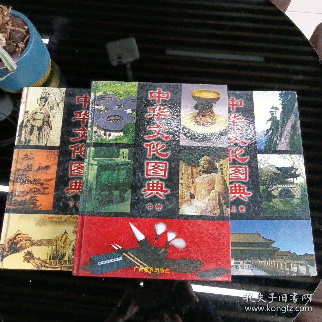 中华文化图典（上中下3册）1998年一版一印  仅印4000册