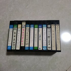 录像带 12盒合售（名字如阁）