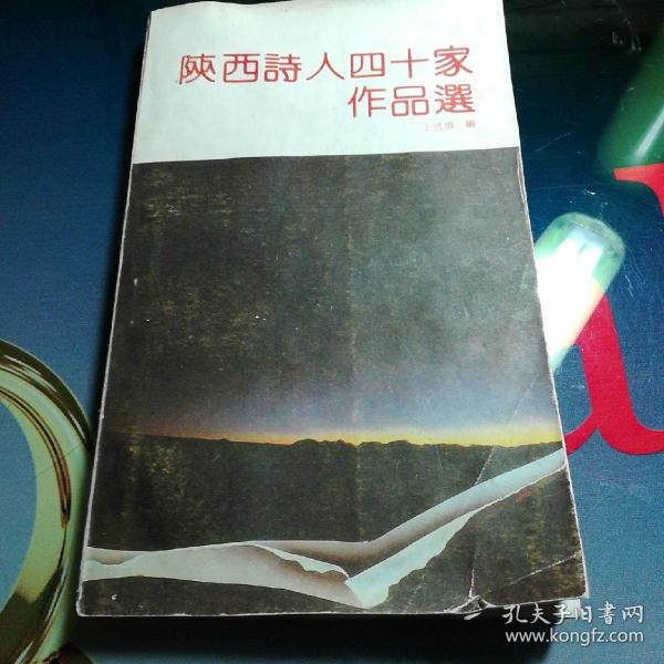 《陕西诗人四十家作品选》