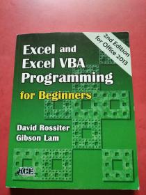 EXCEL AND ESCEL VBA PROGRAMMING FOR BEGINNERS  2ND EDITION FOR OFFICE 2013  有笔记划线