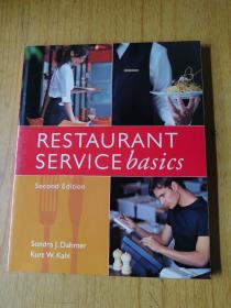 Restaurant Service Basics[餐饮服务的基本知识]  平装16开，售88元包快：