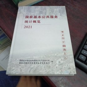 国家基本公共服务统计指标2021国家基本公共服务统计概览全新未开封