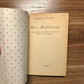 达洛维夫人Mrs. Dalloway（法1956年版）/弗吉尼亚·伍尔芙Virginia Woolf