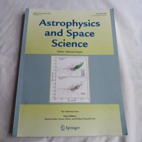 Astrophysics and Space Science, Volume 329