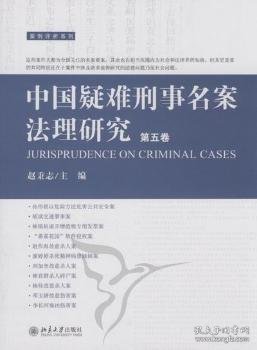 中国疑难刑事名案法理研究（第5卷）