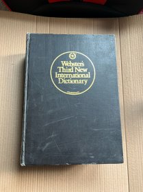 Webster\'s Third New International Dictionary 韦氏第三版新国际英语大辞典（精装大16开 巨厚本）