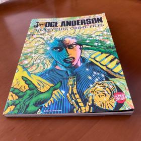 Judge Anderson: The Psychic Crime Files 英文原版漫画